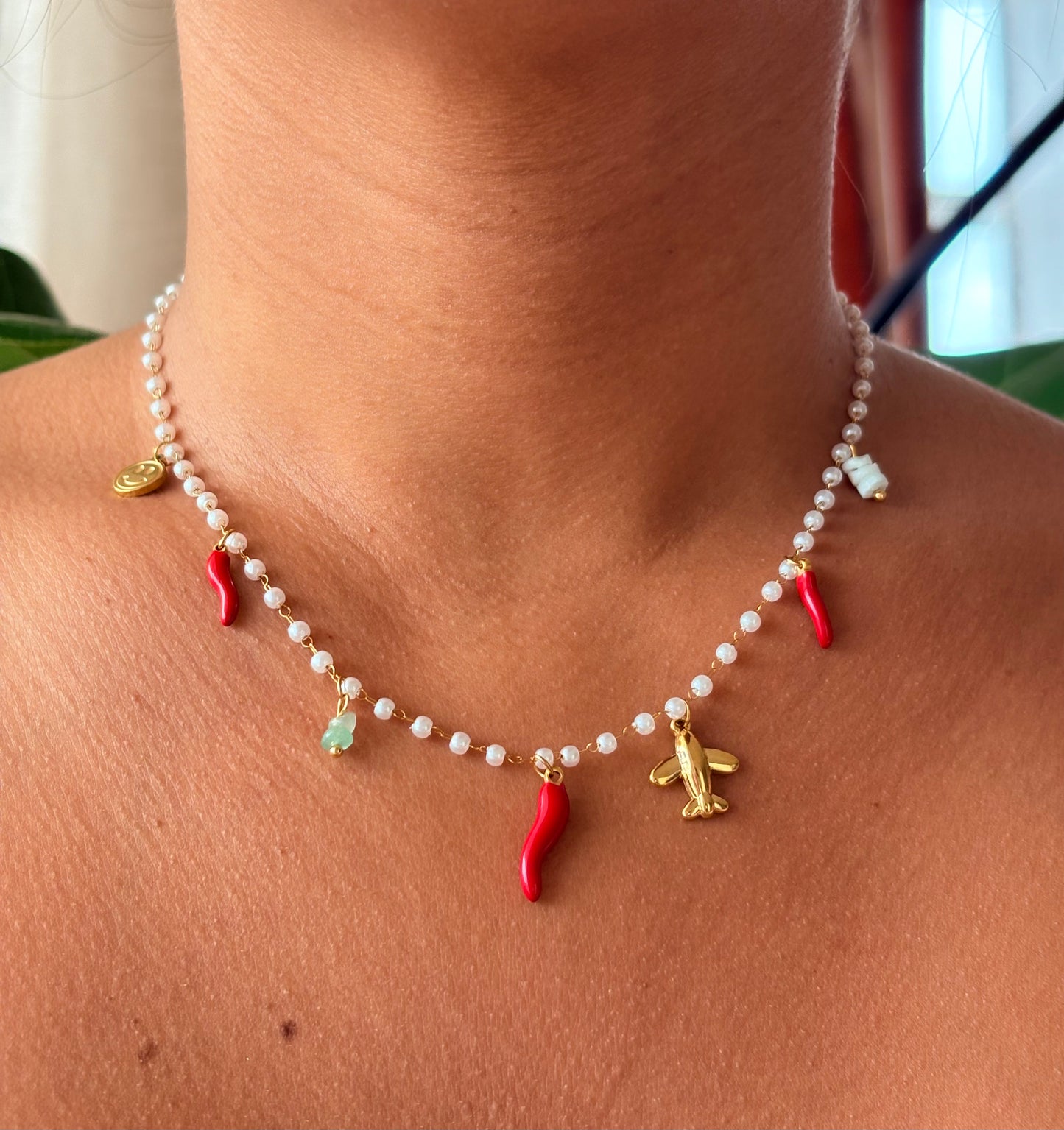 Buen Viaje necklace